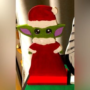 Handcrafted Christmas Yoda